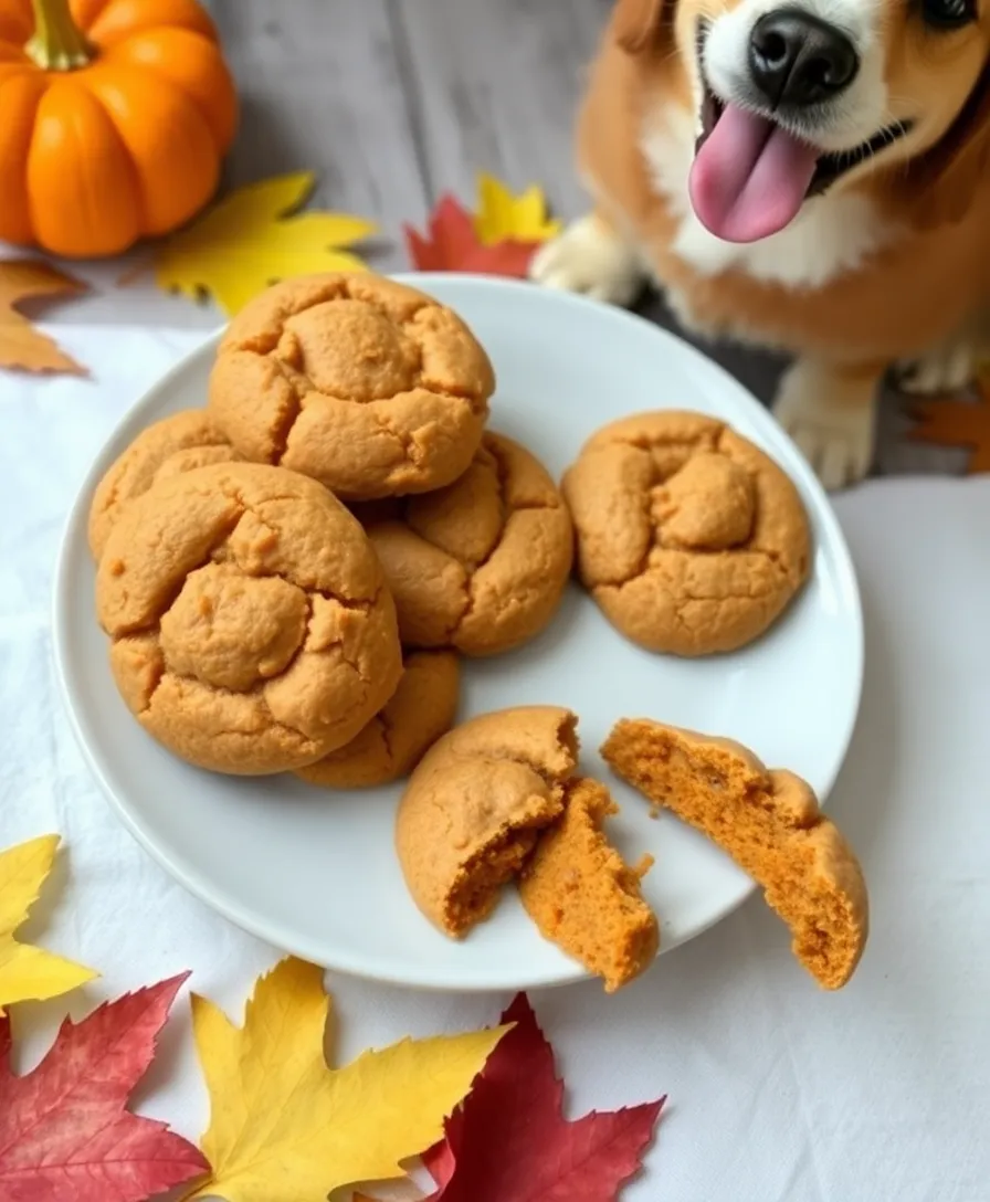 15 Irresistibly Delicious Homemade Pumpkin Applesauce Dog Treats Your Pup Will Beg For! - 2. Soft Pumpkin Applesauce Cookies