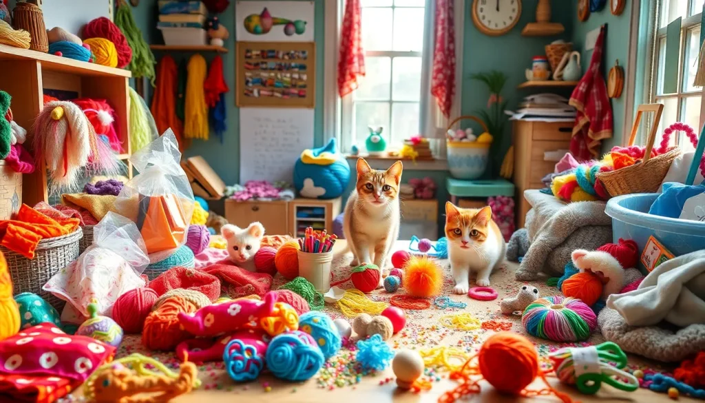 Cat Toy Crafts