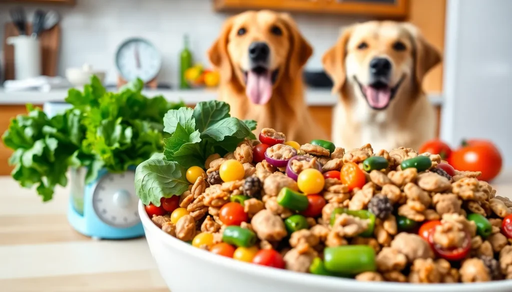 How Much Homemade Dog Food
