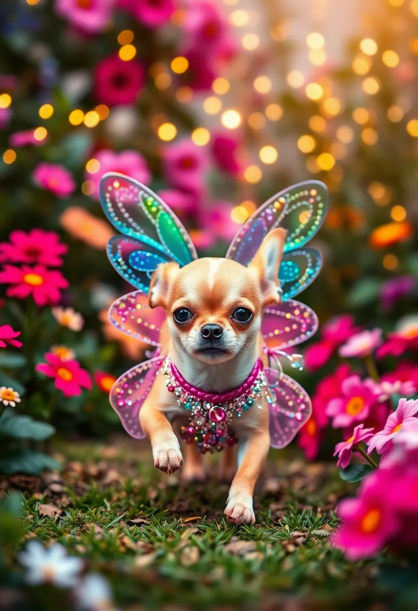 25 Trendy Halloween Pet Costume Ideas That Will Make Heads Turn! - 8. Charming Fairy