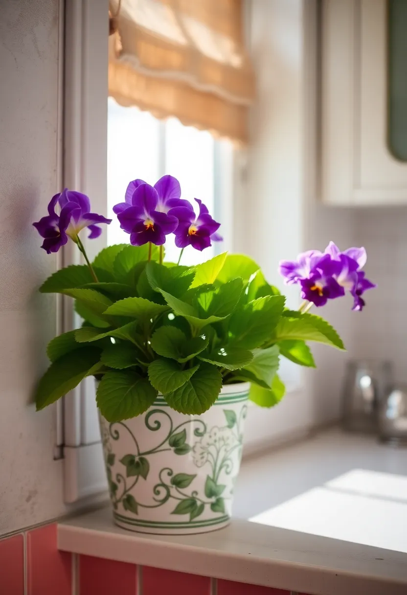 17 Gorgeous Non-Toxic House Plants That Are Perfect for Pet Lovers (You Won't Believe #9!) - 13. African Violet (Saintpaulia)