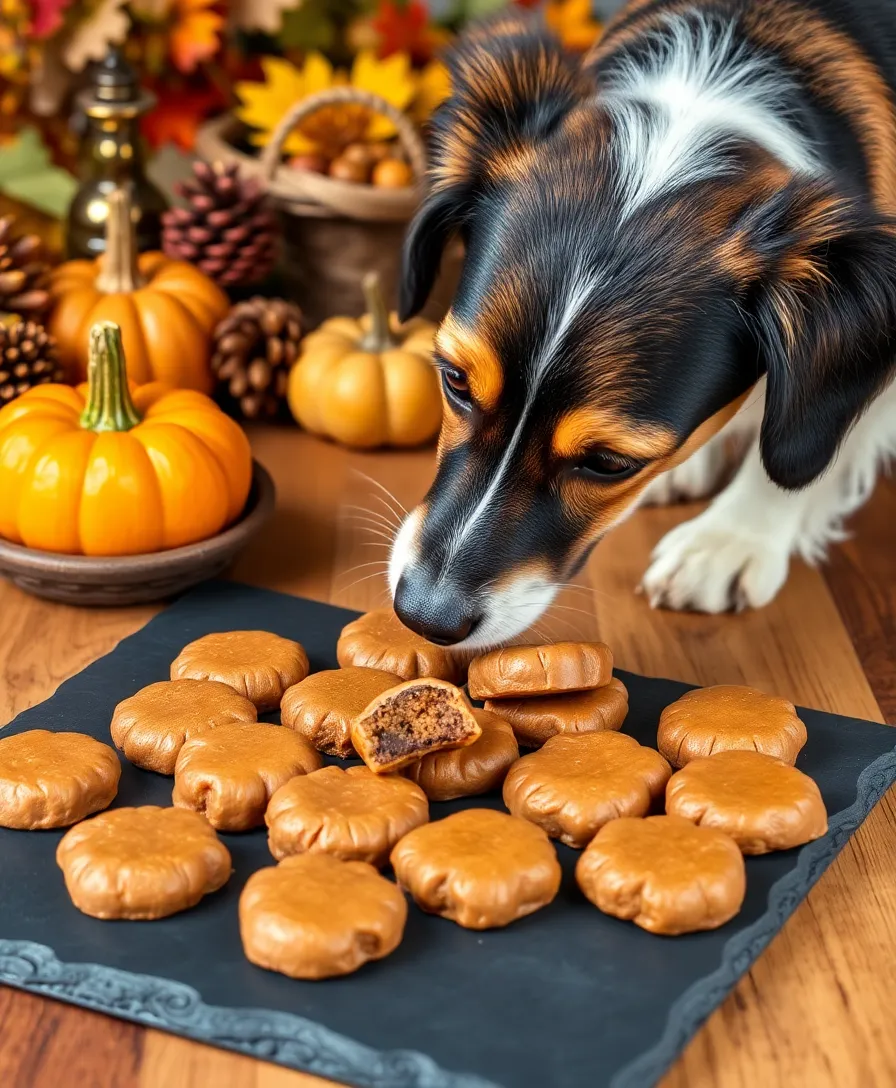 15 Irresistibly Delicious Homemade Pumpkin Applesauce Dog Treats Your Pup Will Beg For! - 14. Pumpkin Applesauce Treats with Carob