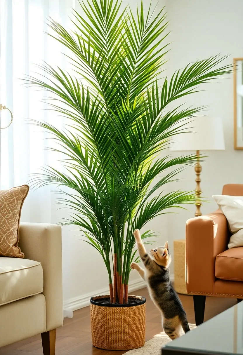 12 Stunning House Plants Safe for Cats and Dogs (You'll Love #6!) - 4. Areca Palm (Dypsis lutescens)