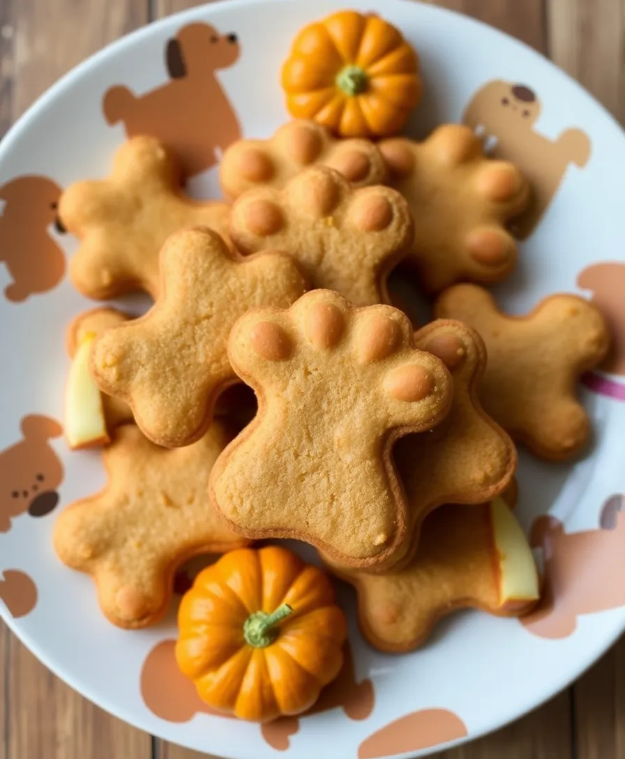 15 Irresistibly Delicious Homemade Pumpkin Applesauce Dog Treats Your Pup Will Beg For! - 1. Pumpkin & Applesauce Biscuits