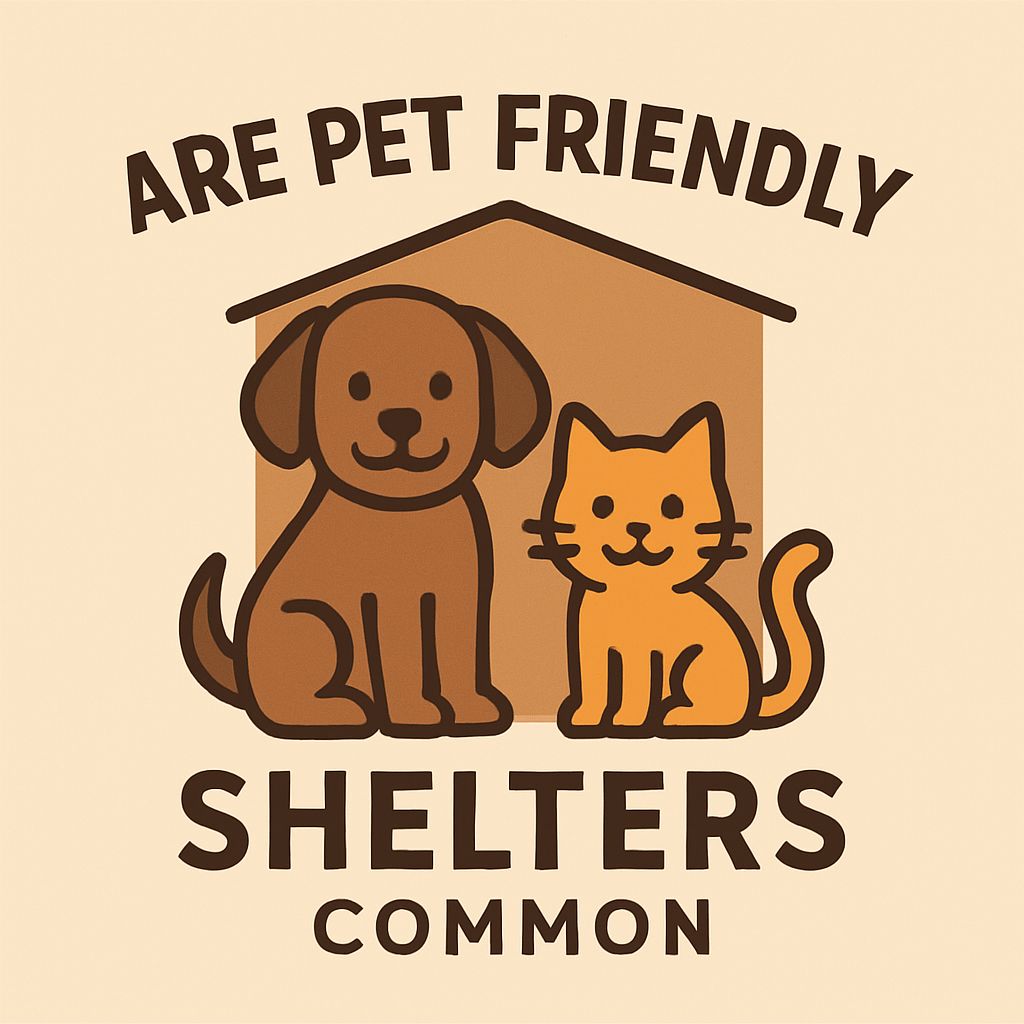 Are Pet Friendly Shelters Common