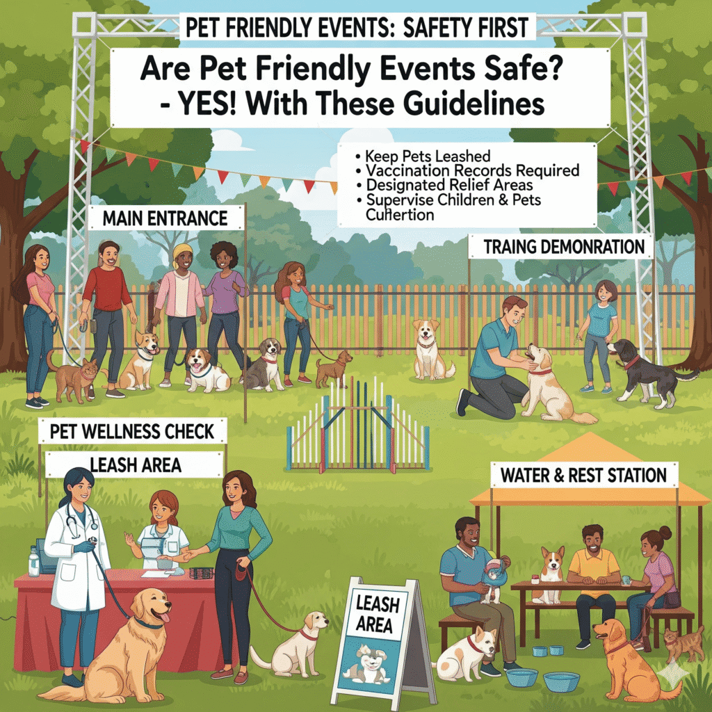 Pet Friendly Events Safe